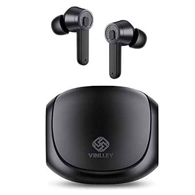 Auriculares Bluetooth, Auriculares inalámbricos in-Ear, Control Táctil con Micrófono, Cancelación de Ruido, IPX7, Resistente al Agua, 42 Horas de Reproducción