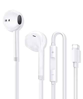 Auriculares para iPhone,Cascos iPhone Cable con Aislamiento de Ruido Soporte Control de Volumen de Llamadas,Compatible con iPhone 11/12/13/X/XS/XR/8/8 Plus/7/7 Plus,Soporta Todo el Sistema i0S