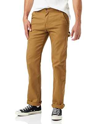 B09SVCYB65 Duck Carpenter, Pantalones de utilidades de trabajo, Hombre, Marrón Pato (Brown Duck), 32W/30L