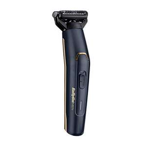 BaByliss MEN BG120E Recortadora corporal apta para uso bajo la ducha, afeitadora, 3 longitudes de corte de 3-5-7 mm, 70 minutos de uso.