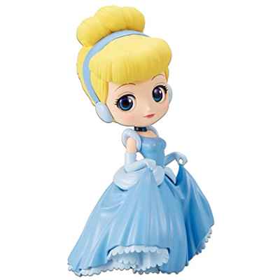 Banpresto - Q Posket, Figura Disney, Cenicienta (Bandai 82612), Multicolor, 14cm