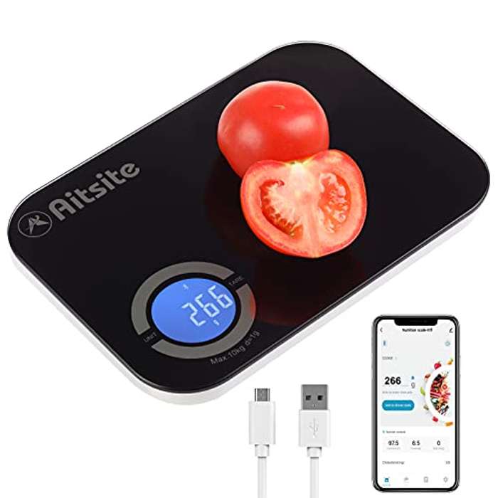 Báscula digital cocina Bluetooth