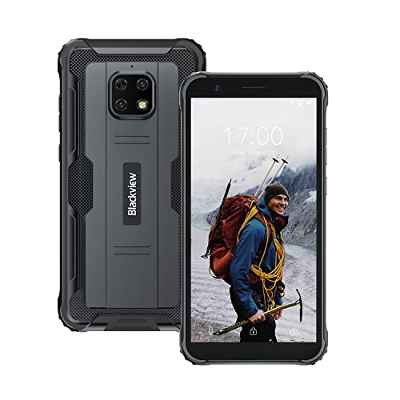 Blackview BV4900S Móvil Libre Resistente, Android 11 Movil Antigolpe, 5580mAh Batería, Pantalla 5,7" HD+, 2GB+32GB 128GB Expandible Octa-Core Smartphone Impermeable, Carga Inversa,Dual SIM/Face ID/GPS