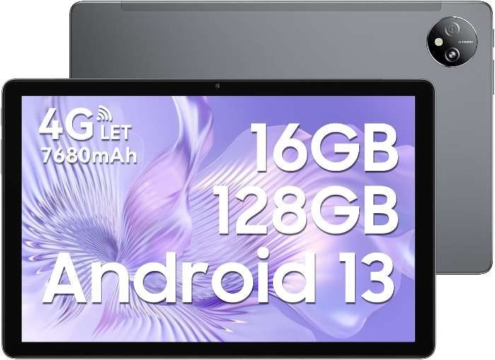 Blackview Tablet 10,1 Pulgadas, Tablet Android 13 Tab80(2023), 16GB+128GB