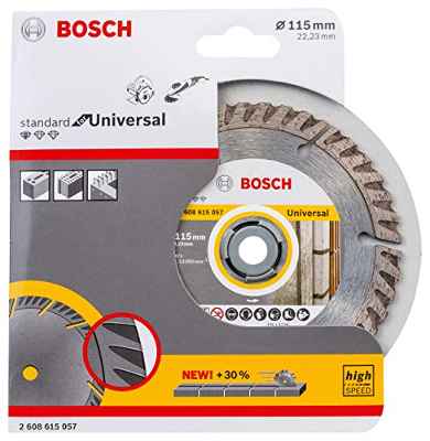 BOSCH 2608615057 - Disco de diamante Standard Universal: 115mm