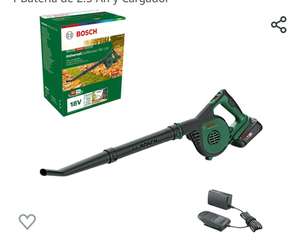 Bosch Home and Garden Soplador de Hojas a Batería UniversalLeafBlower 18V-130, Para una Limpieza Rápida y Sencilla