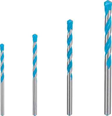 Bosch Professional 4 piezas Set de brocas Expert CYL-9 MultiConstruction (para Hormigón, Ø 4-8 mm, accesorios Taladro de impacto rotativo)