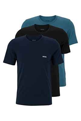 BOSS 3p Classic Underwear-Camiseta, Open Miscellaneous972, M para Hombre