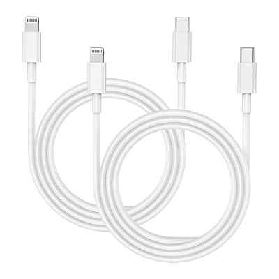 Cable USB C a Lightning 2Pack 1 m, Cable de Carga Corto para iPhone Certificado por Apple MFi, Carga rápida USB C para iPhone 13/13 mini/13 Pro/13Pro Max/12/12 mini/12Pro/12 Pro Max/11/X/XS//MacBook