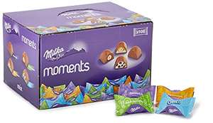 Caja Milka 1 kg 108 unidades, mix 4 sabores Moments