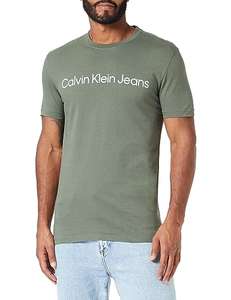 Calvin Klein Jeans Camiseta Delgada con Logotipo institucional