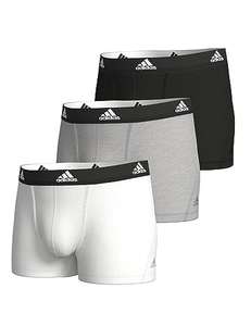 Calzoncillos tipo bóxer Adidas Active Flex Cotton Trunk para hombre (paquete de 3)