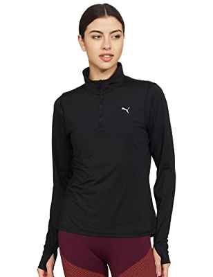 Camiseta Marca Puma Modelo Run Favorite 1/4 Zip