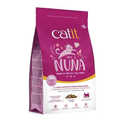 Catit Nuna Pienso Proteína Insecto y Pollo, 2.27 Kg