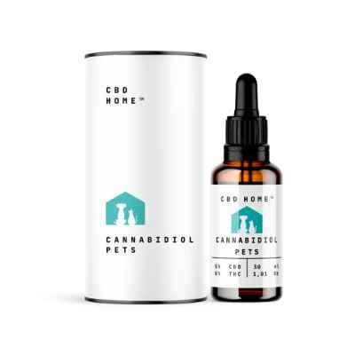 CBD Oil 5% con Aceite de Salmón para Mascotas. 30 ml. Apto para Animales. Perros, Gatos, Hurones y Caballos. Fabricado en la EU.