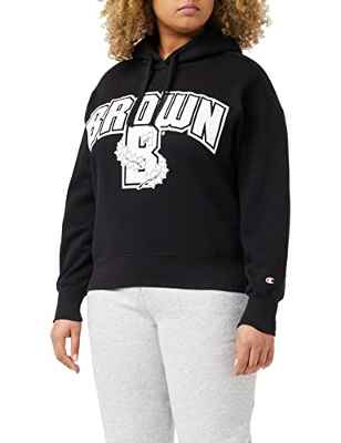 Champion College - Sudadera con capucha Mujer, Negro, M