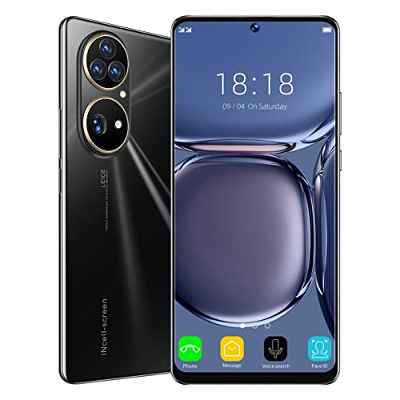 ciciglow Smartphone de 7,3 Pulgadas, Smartphone Desbloqueado, Móvil Barato 3G, 3Gb+32Gb, Reconocimiento Facial, Cámara de 8MP+5MP, Dual Sim, Batería de 4500mAh