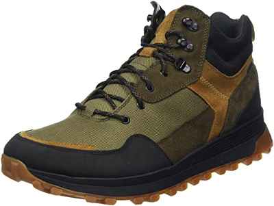 Clarks Atl Trekhigtx, Barco de Senderismo Hombre, Color Verde Oliva, 42 EU