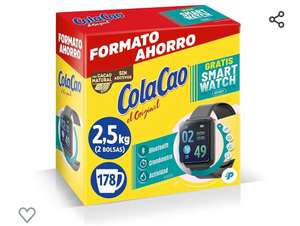 ColaCao Original, con Cacao Natural, 2.5Kg + Smartwatch Regalo