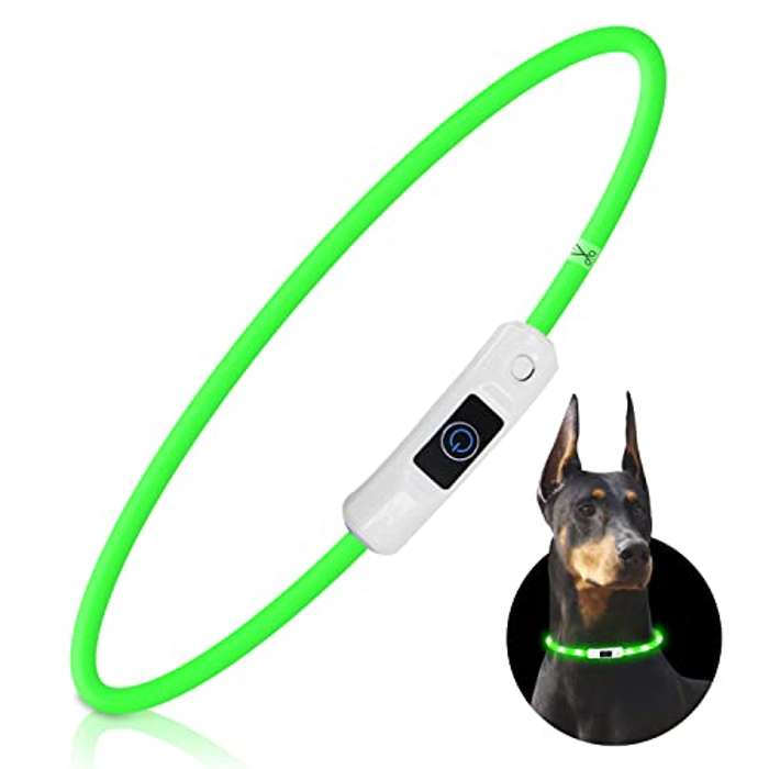 Collar luminoso para perros 3 Modos