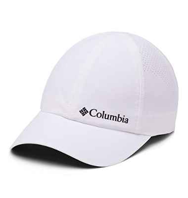 Columbia Gorra de béisbol unisex, Silver Ridge III Ball Cap, Nailon, Blanco (White), Talla O/S, 1840071