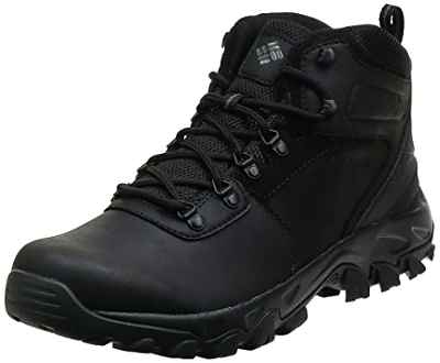 Columbia Newton Ridge Plus II Botas impermeables para Hombre, Negro (Black, Black), 44 EU