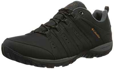 Columbia Peakfreak Nomad, Botas de Senderismo para Hombre, Negro (Black, Caramel 010), 43 EU