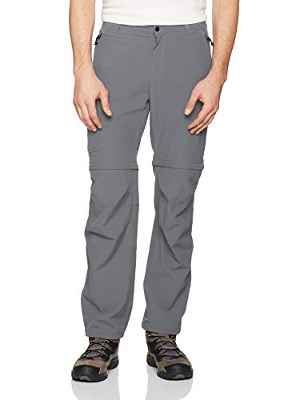 Columbia Triple Canyon, Pantalones de senderismo convertibles, Hombre, Gris (City Grey), Talla W34/L32