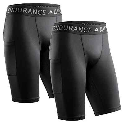 Compression Tights 2-Pack (Negro, S)