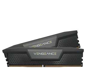 CORSAIR Vengeance DDR5 RAM 32GB (2x16GB) 6000MHz CL30 AMD Expo Memoria de Ordenador Compatible con iCUE - Gris (CMK32GX5M2B6000Z30)