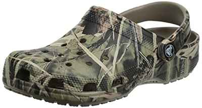 Crocs Classic Realtree Unisex Adulta Clog, Marrón (Khaki), 43/44 EU