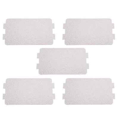 Cubierta para microondas, 5 uds, 4,6 x 2,5 pulgadas, horno microondas, placa de mica, hoja de repuesto, accesorio de reparación para horno microondas de cocina