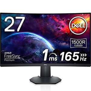 Dell S2722DGM 27" QHD (2560x1440) 1500R Monitor Gaming Curvo, 165Hz, VA, 1ms