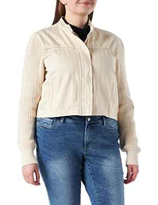 Desigual Chaq_Fontana Chaqueta Vaquera, White, L De Las Mujeres