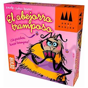 Devir - El Abejorro Tramposo, Juego de Mesa, para jugar en Familia, o con Amigos, Juego de Cartas Fácil y Divertido (BGTRAMP)