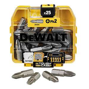 DeWalt DT7909QZ Flip PH2 - Juego de puntas Phillips (25 unidades, 25 mm)