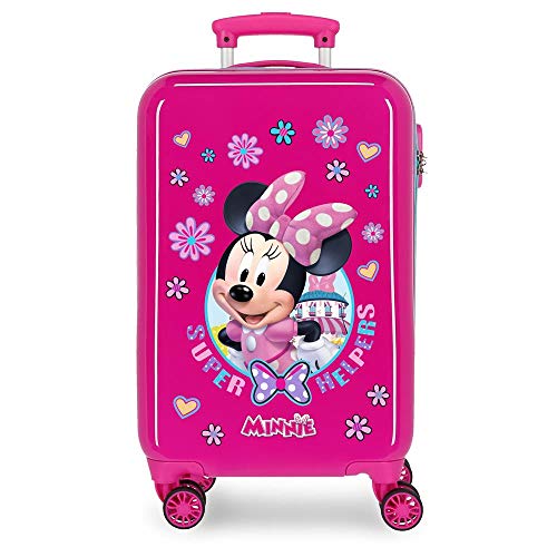 Disney Minnie Maleta de cabina Rosa 37x55x20 cms Rígida ABS