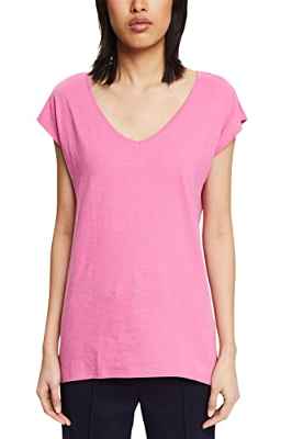 edc by Esprit 022CC1K303 Camiseta, 670/Rosa, S para Mujer