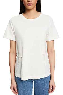 edc by Esprit 022cc1k313 Camiseta, 110/blanco Roto, M para Mujer