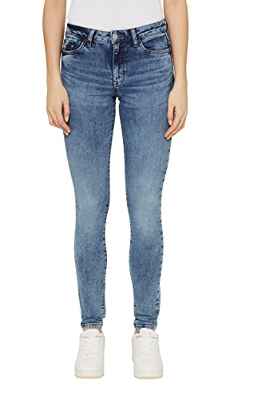 edc by Esprit 992cc1b309 Jeans, 902/Blue Medium Wash, 30W x 32L para Mujer