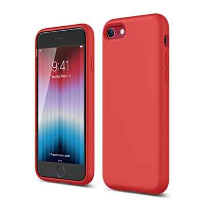 elago Funda iPhone SE 3 (2022), iPhone SE 2 (2020), Compatible con iPhone 8, iPhone 7 – Protección 3 Estructuras, Funda de Premium Silicona (Lavanda)