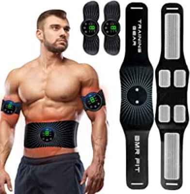 Electroestimulador muscular Lemeng para abdominales