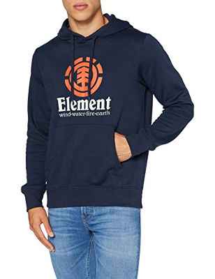 Element Vertical - Sudadera con Capucha para Hombre Sudadera con Capucha, Hombre, Eclipse Navy, L