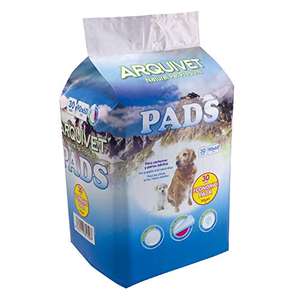 Empapadores higiénicos educativos para Perros - 30 Unidades - 90 x 60 cm Arquivet