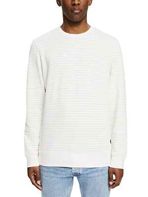 Esprit 022EE2J311 Sudadera, 102/White 3, Talla única para Hombre