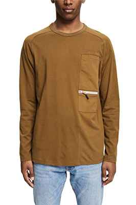 Esprit 032EE2K310 Camiseta, 355/caqui Oscuro, M para Hombre