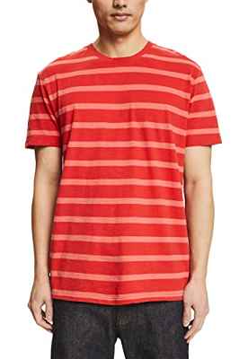 Esprit 032ee2k315 Camiseta, 827/Rojo Naranja 3, M para Hombre