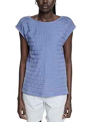 Esprit 052ee1k342 Camiseta, 445/Light Blue Lavender, M para Mujer