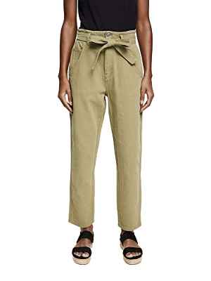 Esprit Mujer 032EE1B311 Hose, 345/LIGHT Khaki, 36