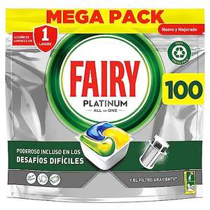 Fairy Platinum All in One Pastillas Lavavajillas - 100 Cápsulas (5 x 20) (Compra recurrente)